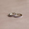 Birthstone Earrings - February Birthstone Huggies in Silver with Amethyst CZ - Huggies - Astrid &amp; Miyu
