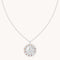 Bold Zodiac Leo Pendant Necklace in Silver