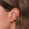 Gold Hoops - Simple Hoops in Solid Gold - Hoop Earrings - Astrid &amp; Miyu