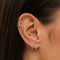 Gold Hoops - Simple Hoops in Solid Gold - Hoop Earrings - Astrid &amp; Miyu