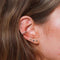 Earrings - Small Ball Stud Earrings in Solid White Gold - Stud Earrings - Astrid &amp; Miyu