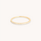 Topaz Eternity Ring in Solid Gold with 14CT solid gold label